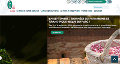 Desktop Screenshot of parc-landes-de-gascogne.fr